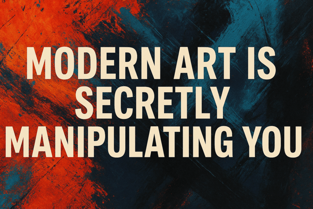 Modern Art Is Secretly Manipulating You