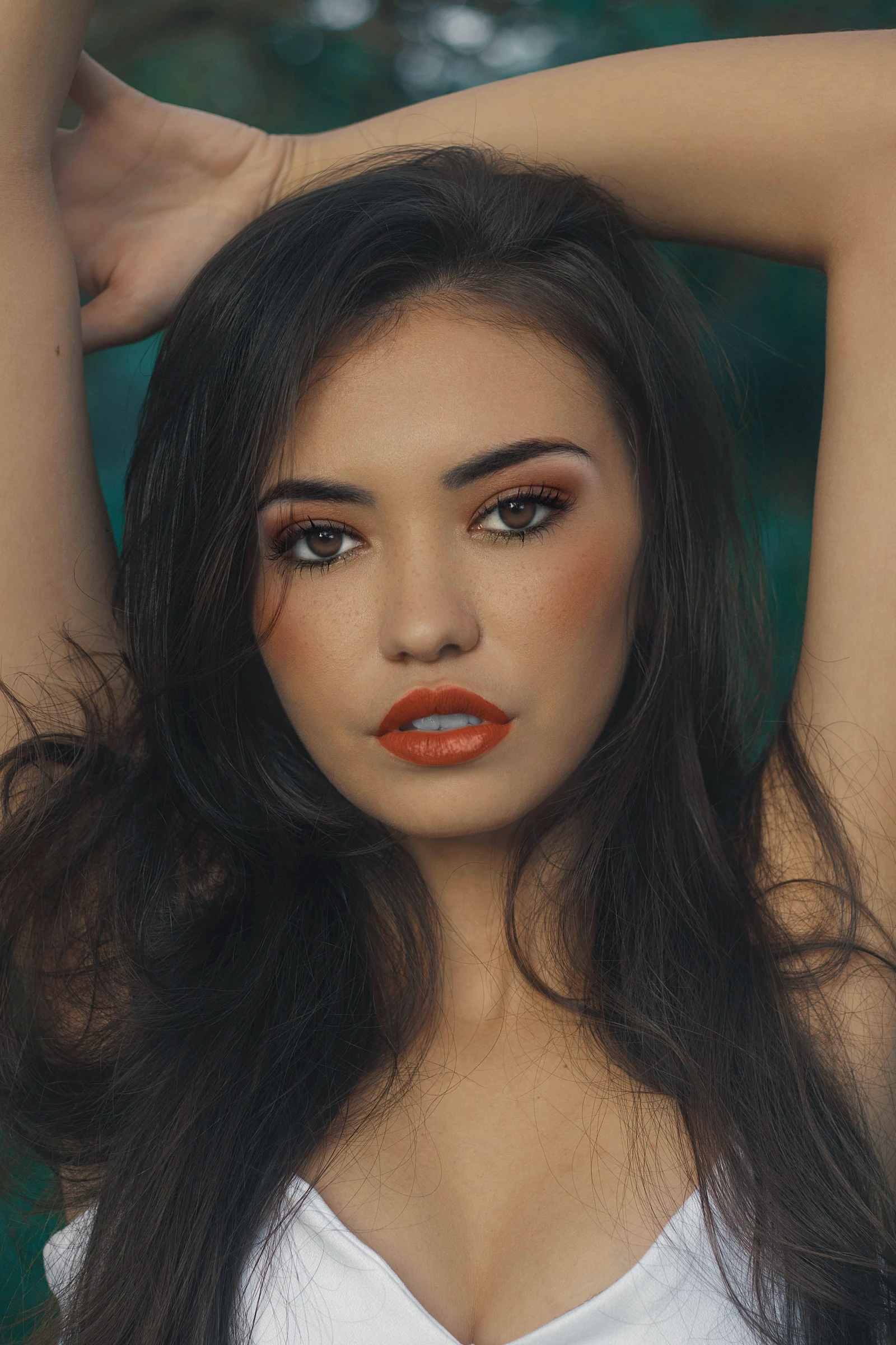 Premium retouched portrait example