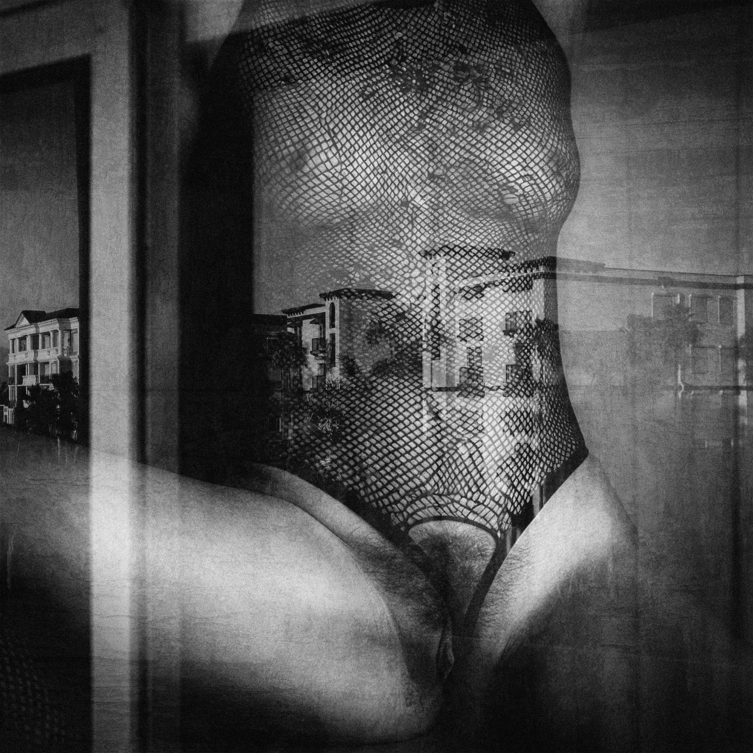 Urban Veil — Black and White Contemporary Nude Photography (2026)