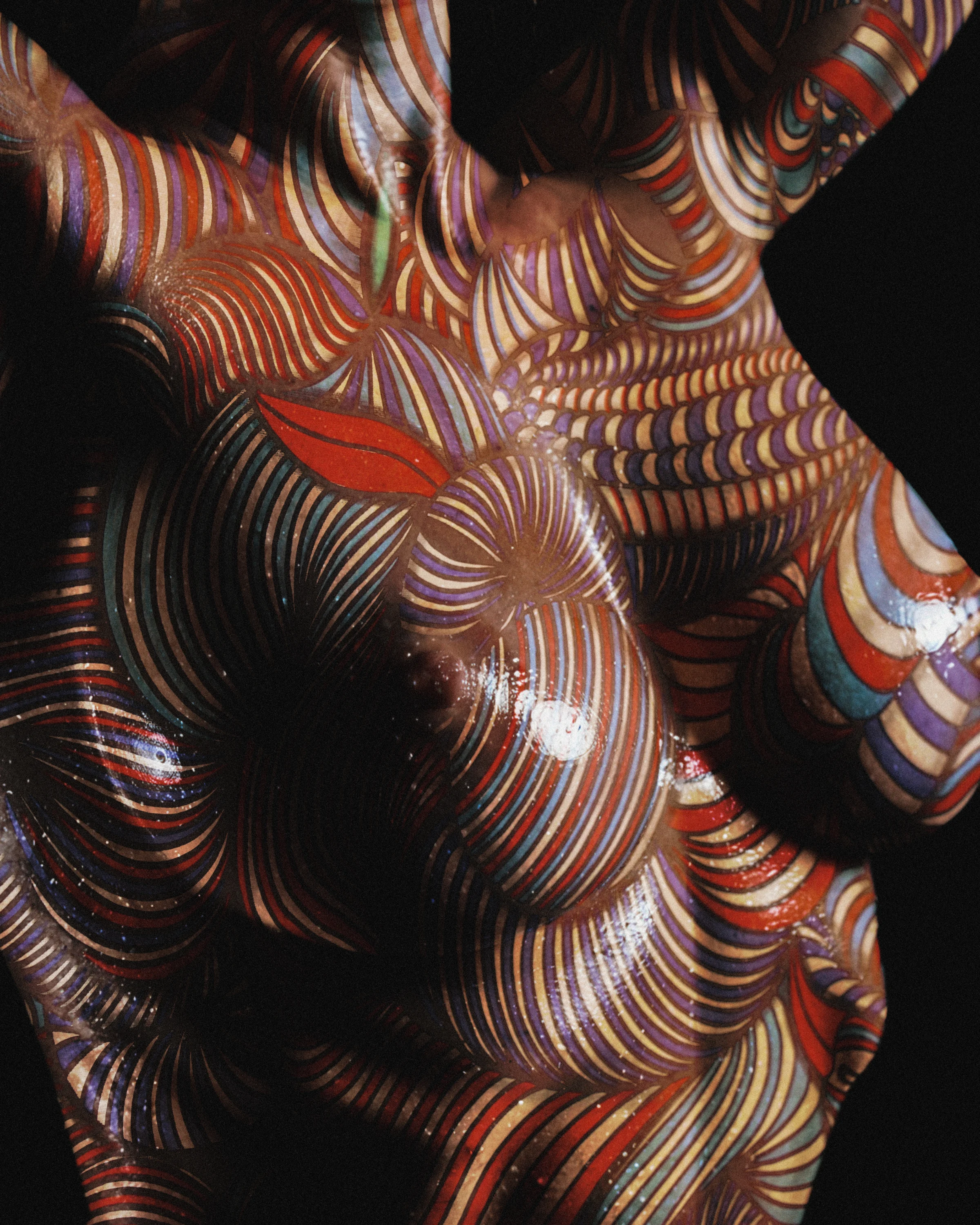 Chromatic Armor — Contemporary Body Art Photography