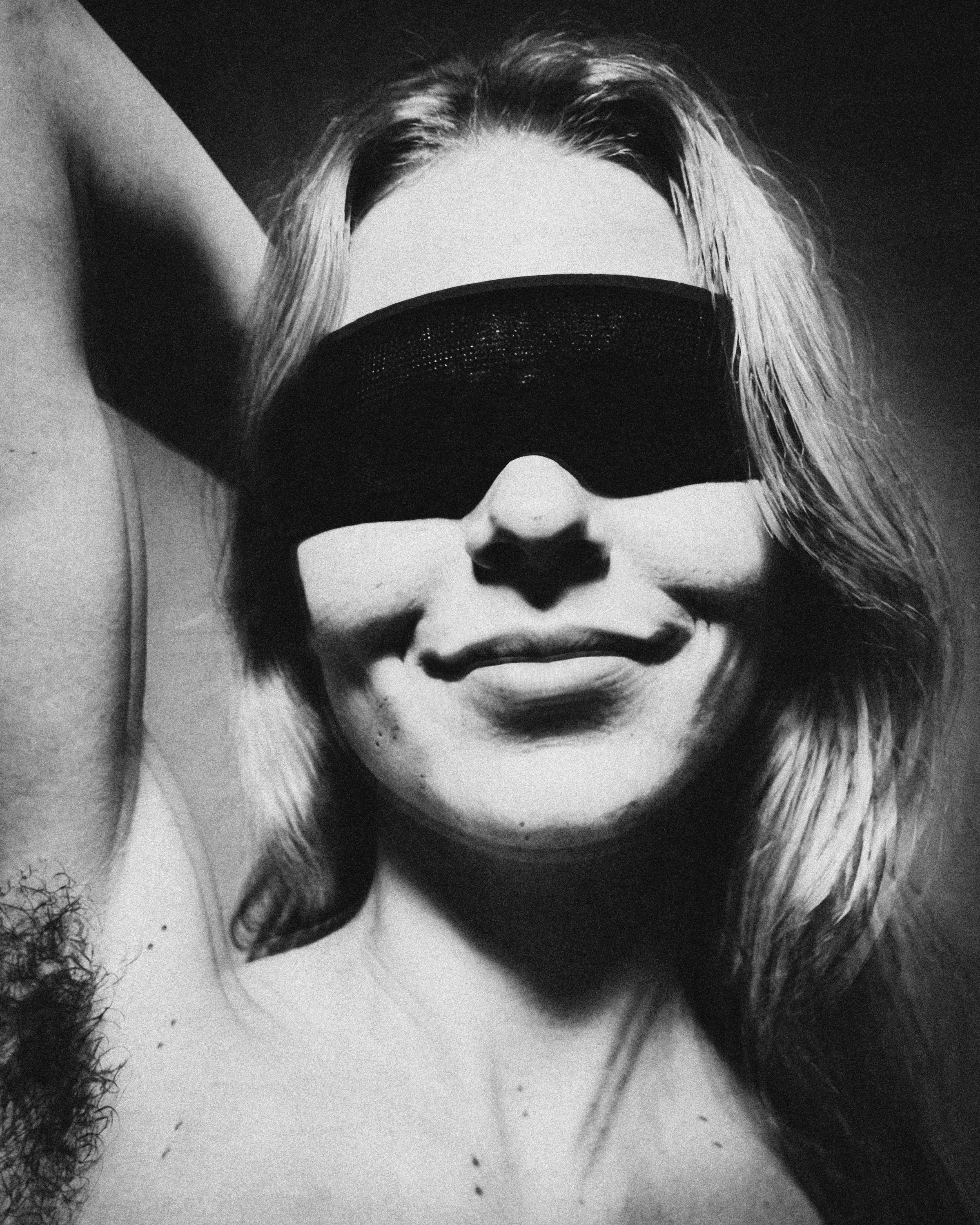 Veiled Authority — Monochrome Figurative Photography